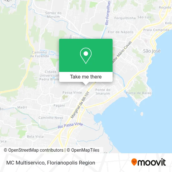 MC Multiservico map