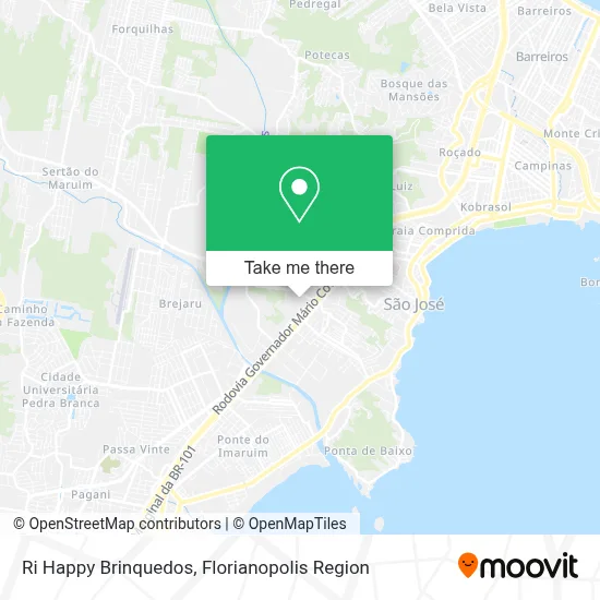 Ri Happy Brinquedos map