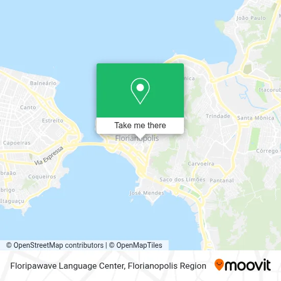 Floripawave Language Center map