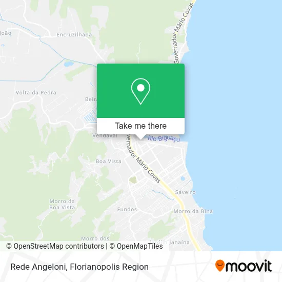 Rede Angeloni map