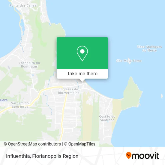 Influenthia map