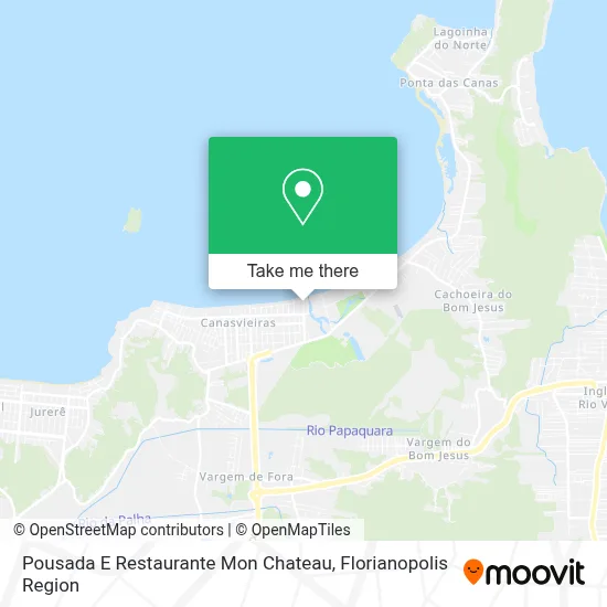 Pousada E Restaurante Mon Chateau map