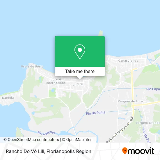 Rancho Do Vô Lili map