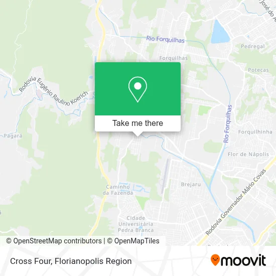 Cross Four map