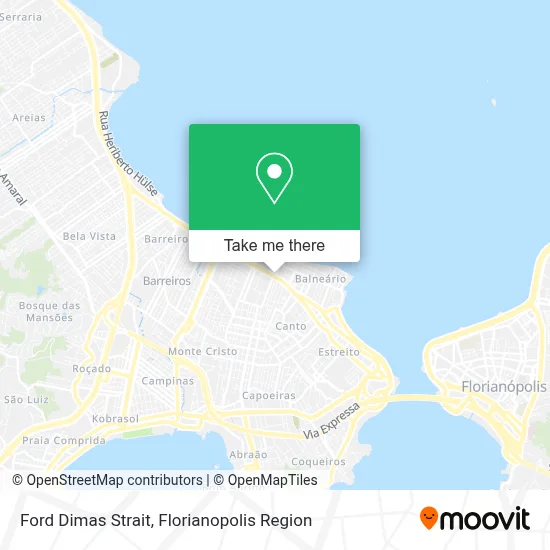 Ford Dimas Strait map