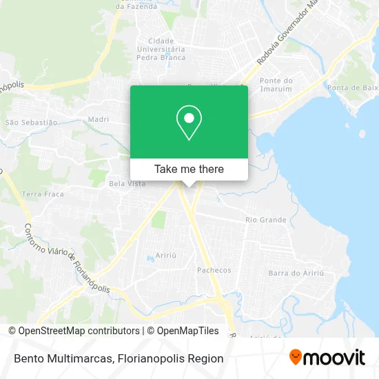 Bento Multimarcas map