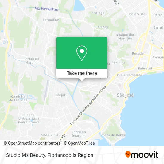 Studio Ms Beauty map