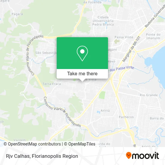 Rjv Calhas map