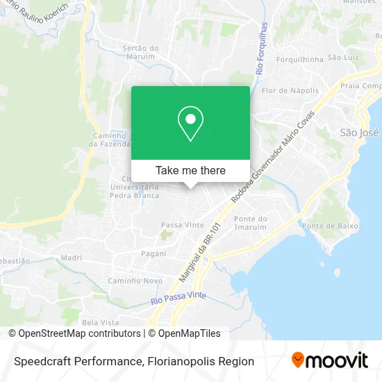 Speedcraft Performance map
