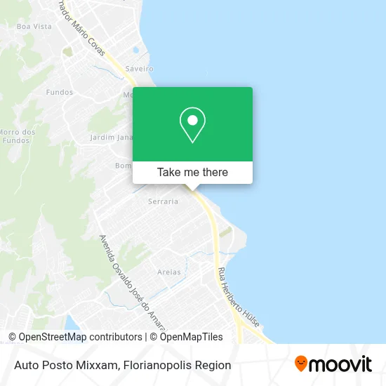 Auto Posto Mixxam map