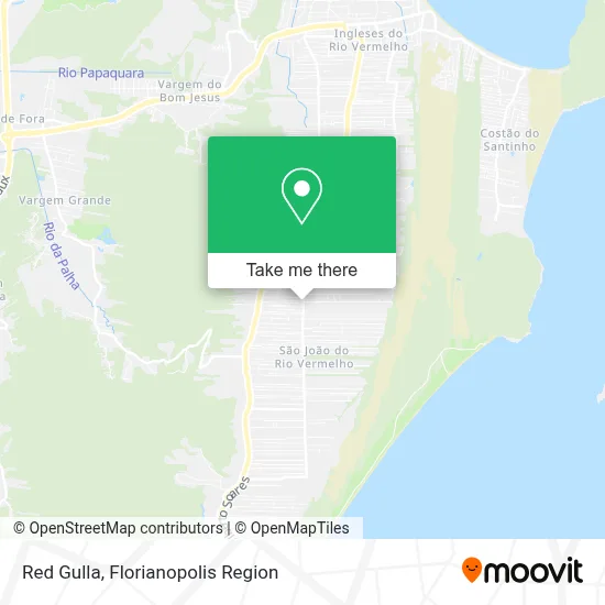 Red Gulla map