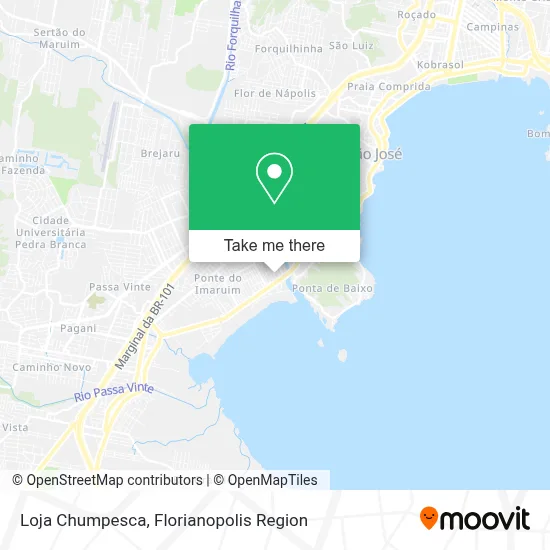 Loja Chumpesca map