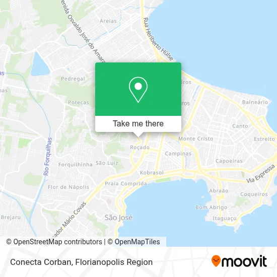 Conecta Corban map