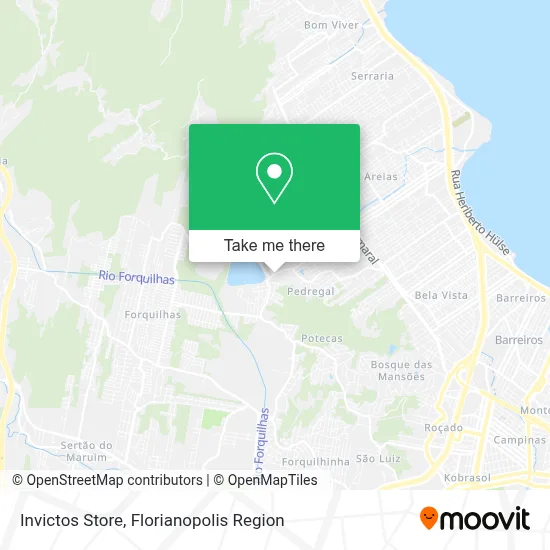 Invictos Store map