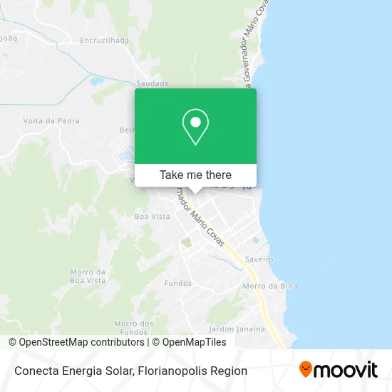 Conecta Energia Solar map