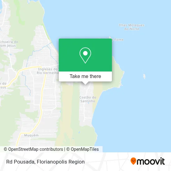 Rd Pousada map