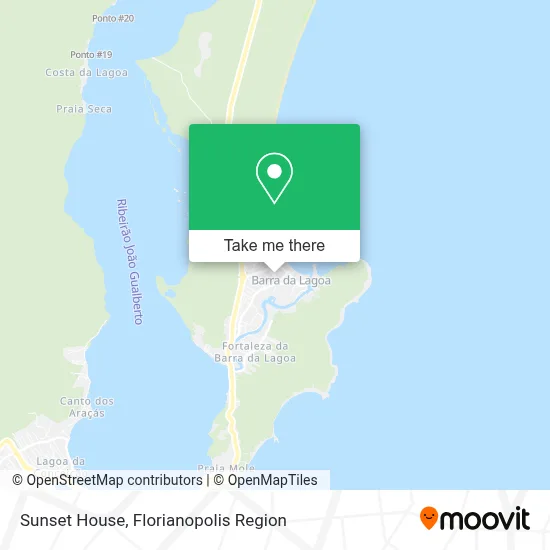 Sunset House map