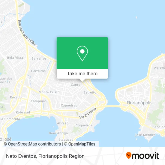 Neto Eventos map