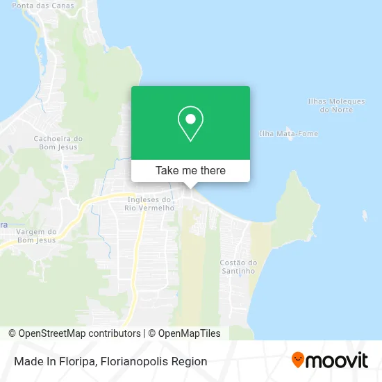 Made In Floripa map