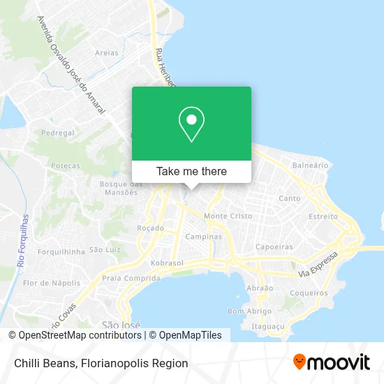 Chilli Beans map
