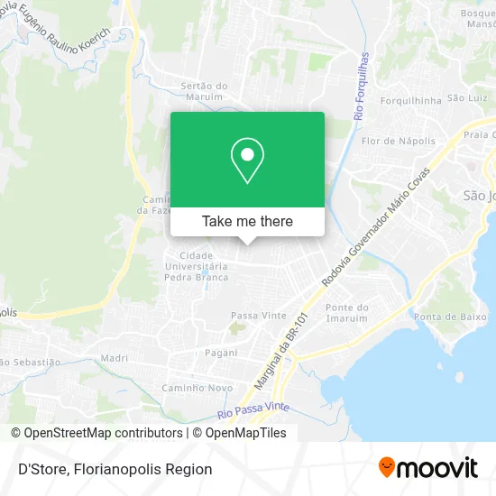 D'Store map