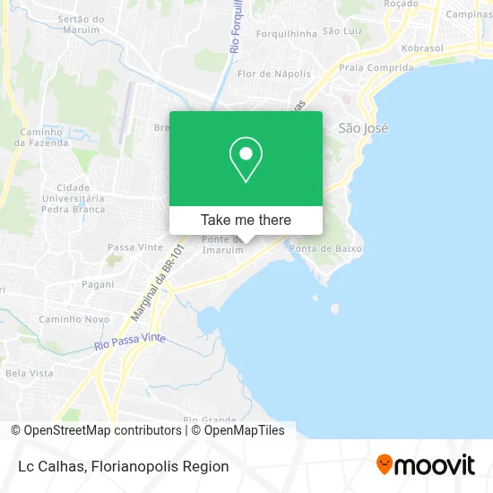 Lc Calhas map