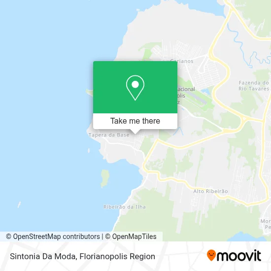 Sintonia Da Moda map