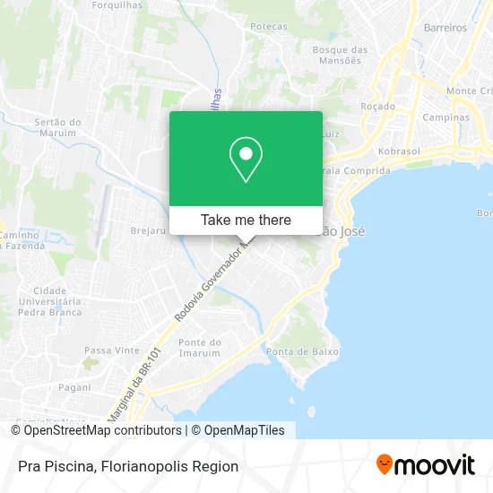 Pra Piscina map