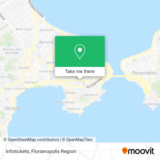 Infotickets map