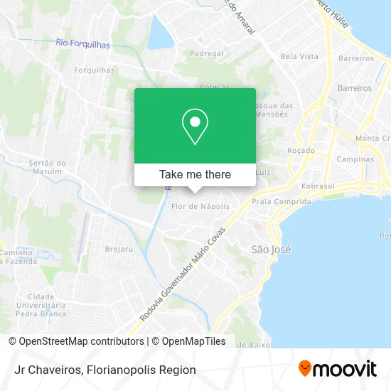 Jr Chaveiros map