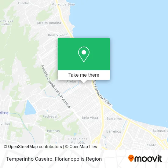 Temperinho Caseiro map