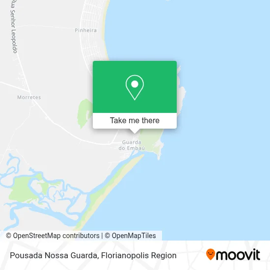 Pousada Nossa Guarda map