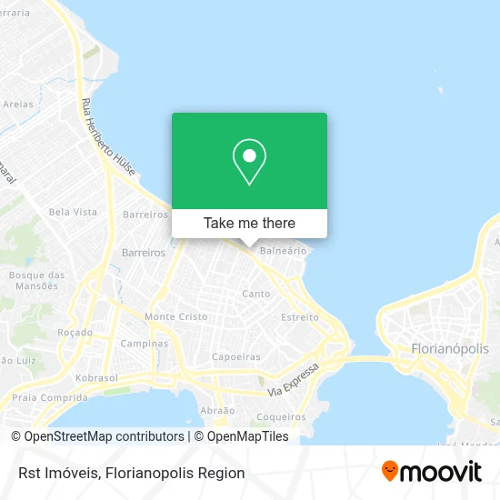 Rst Imóveis map