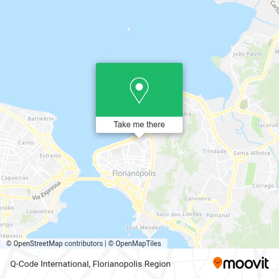 Q-Code International map