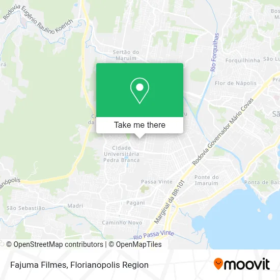 Fajuma Filmes map