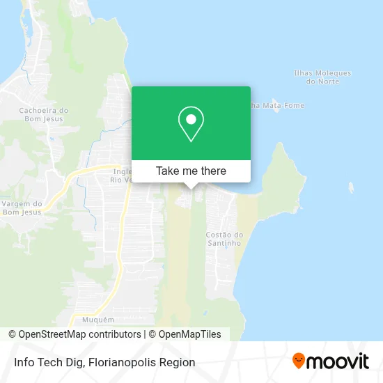 Info Tech Dig map