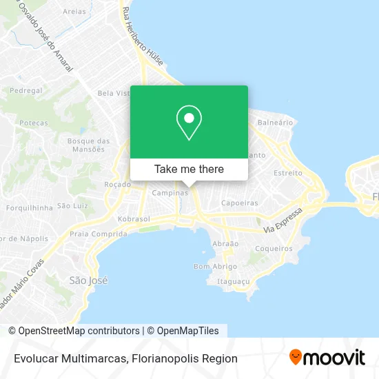 Evolucar Multimarcas map