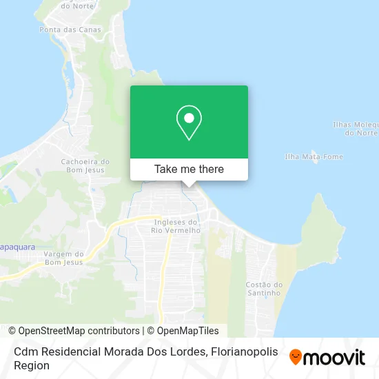 Cdm Residencial Morada Dos Lordes map