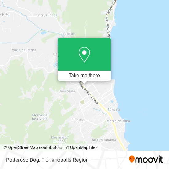 Poderoso Dog map