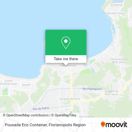 Pousada Eco Container map