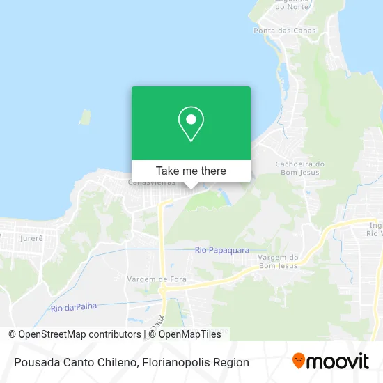 Pousada Canto Chileno map