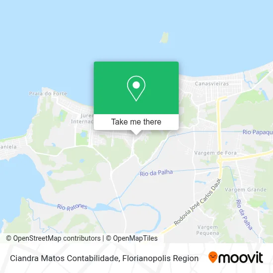 Ciandra Matos Contabilidade map