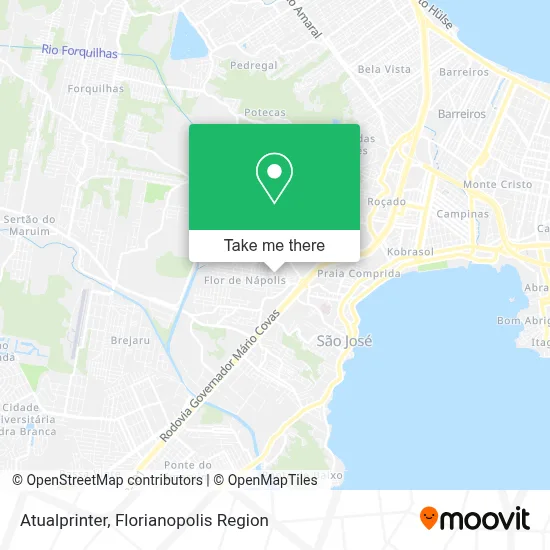 Atualprinter map