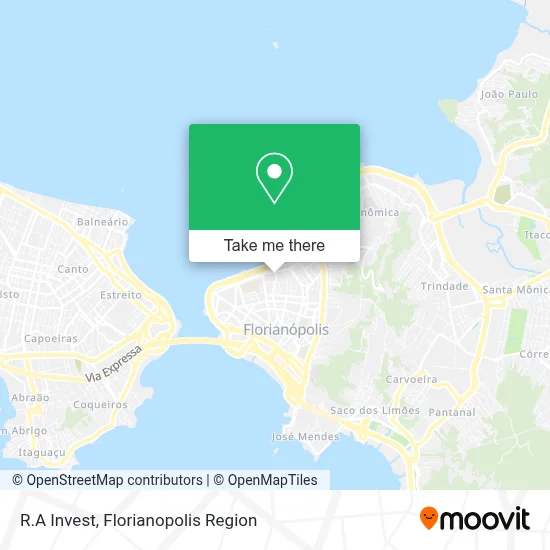 R.A Invest map