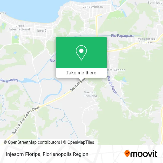 Injesom Floripa map
