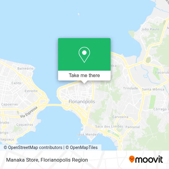 Manaka Store map