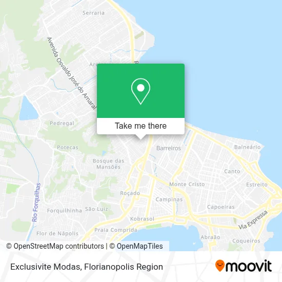 Exclusivite Modas map
