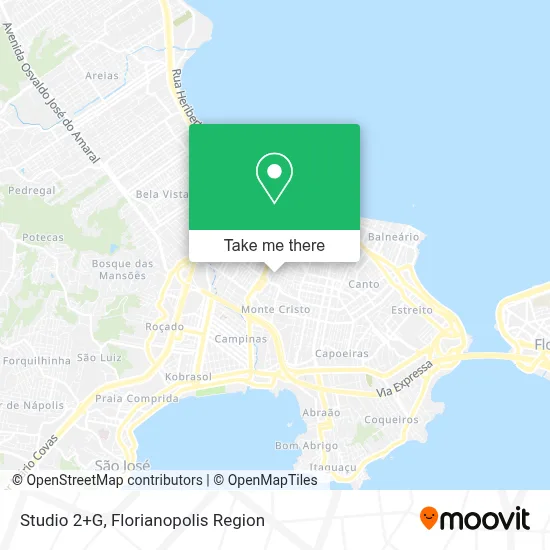 Studio 2+G map