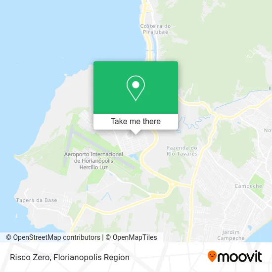 Risco Zero map