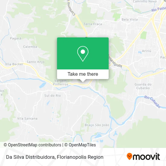 Da Silva Distribuidora map
